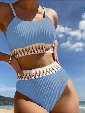 INSPIRE CHIC-high waisted bikini